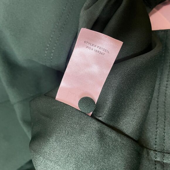 NWT Lulus Exceptionally Flirty Green Long Sleeve Backless Mini Dress - Size L - Picture 10 of 10